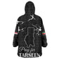 Pray for Tarseen Wearable Blanket Hoodie Sudan Darfur Be Strong - African Pride