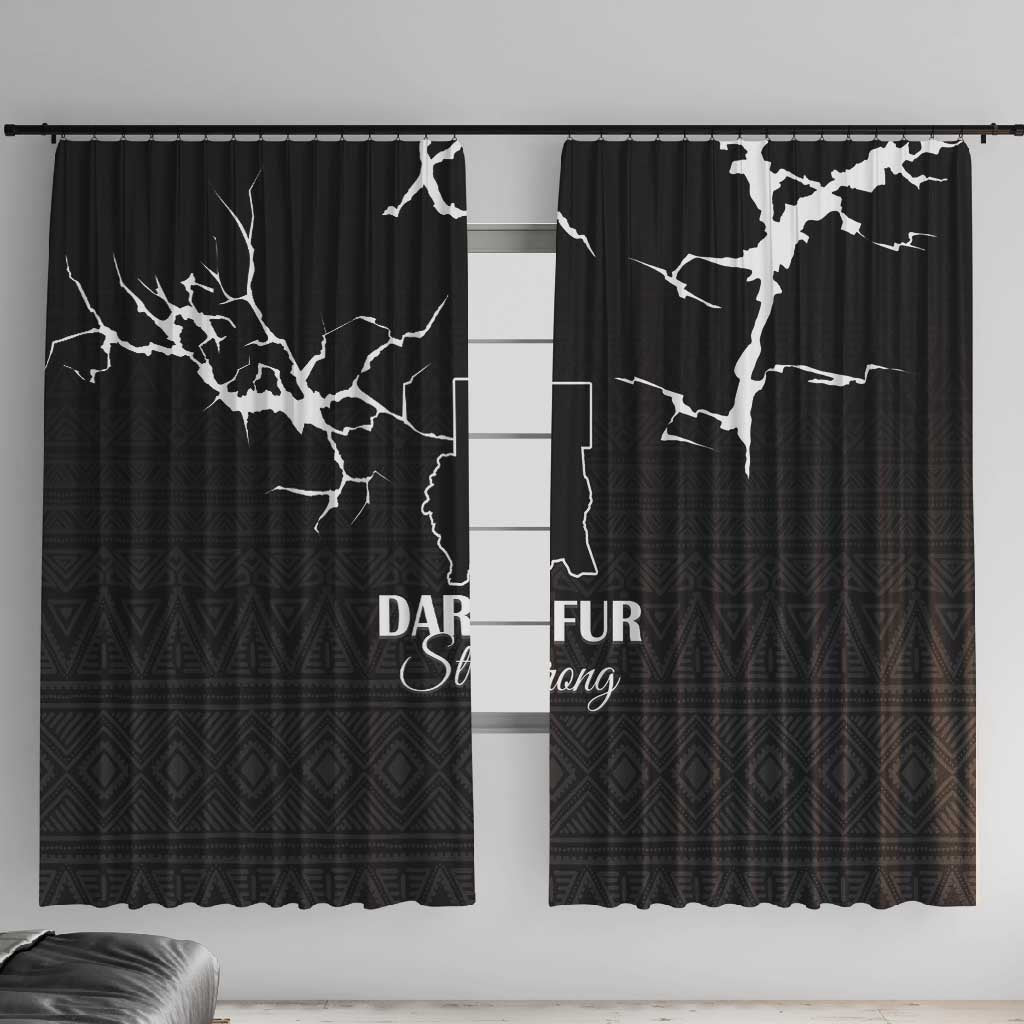 Pray for Tarseen Window Curtain Sudan Darfur Be Strong - African Pride