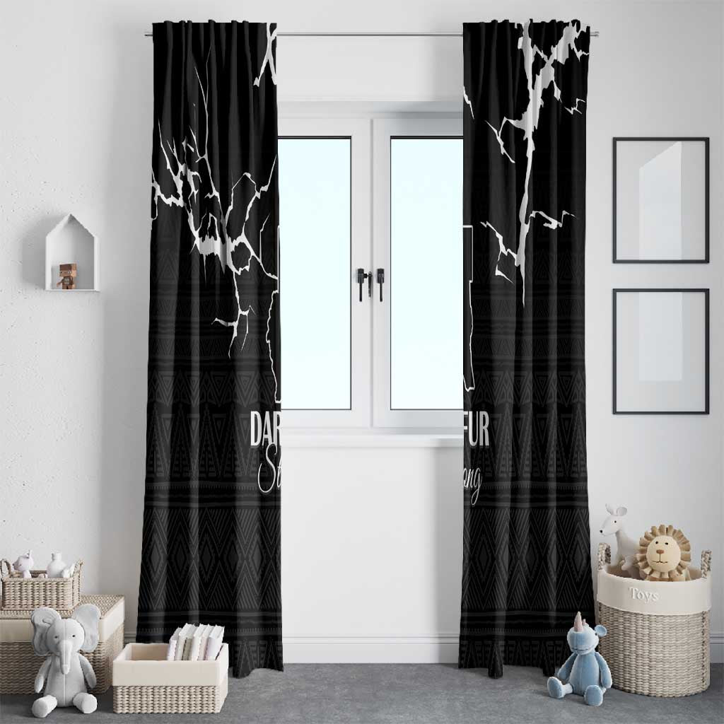Pray for Tarseen Window Curtain Sudan Darfur Be Strong - African Pride