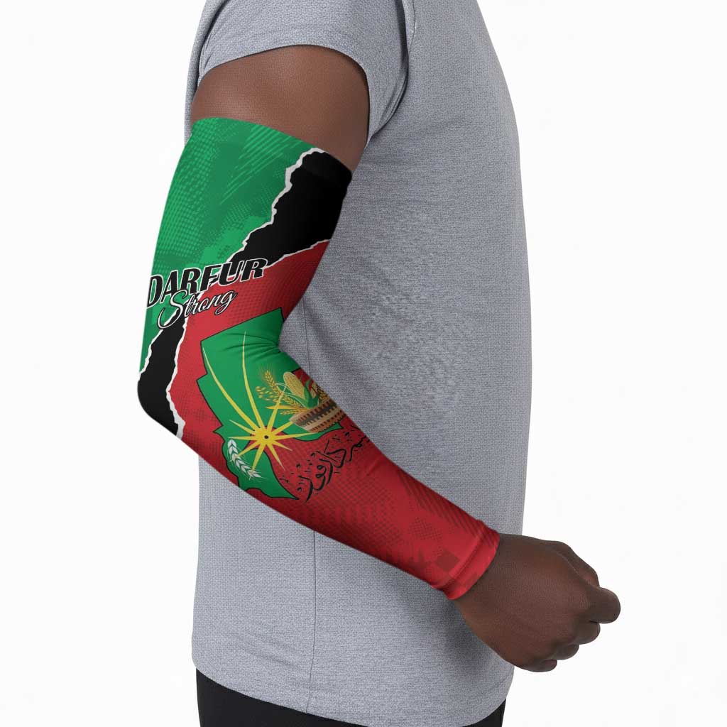 Personalized Sudan Arm Sleeves Darfur Be Strong