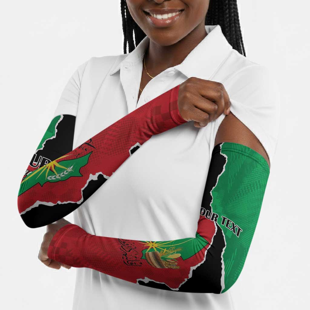 Personalized Sudan Arm Sleeves Darfur Be Strong