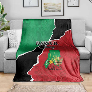 Darfur Sudan Blanket Be Strong - African Pride