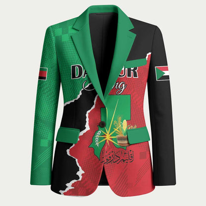Personalized Sudan Blazer Darfur Be Strong