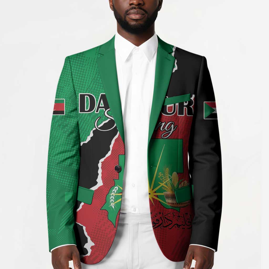 Personalized Sudan Blazer Darfur Be Strong