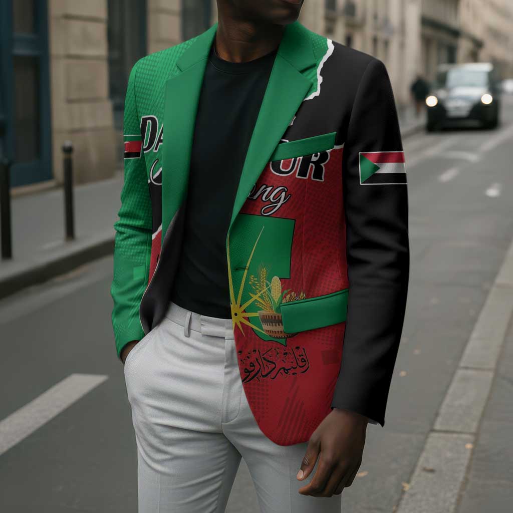 Personalized Sudan Blazer Darfur Be Strong