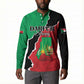 Personalized Sudan Button Sweatshirt Darfur Be Strong