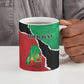 Personalized Sudan Ceramic Mug Darfur Be Strong