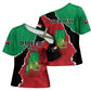 Personalized Sudan Cross Shoulder Shirt Darfur Be Strong