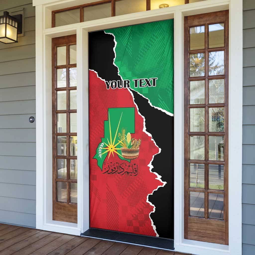 Personalized Sudan Door Cover Darfur Be Strong