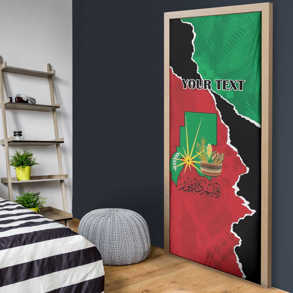 Personalized Sudan Door Cover Darfur Be Strong