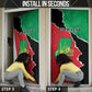 Personalized Sudan Door Cover Darfur Be Strong