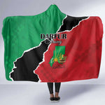 Darfur Sudan Hooded Blanket Be Strong - African Pride