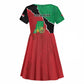 Darfur Sudan Personalized Kid Short Sleeve Dress Be Strong - African Pride