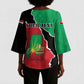Personalized Sudan Kimono Sleeve Blouse Darfur Be Strong