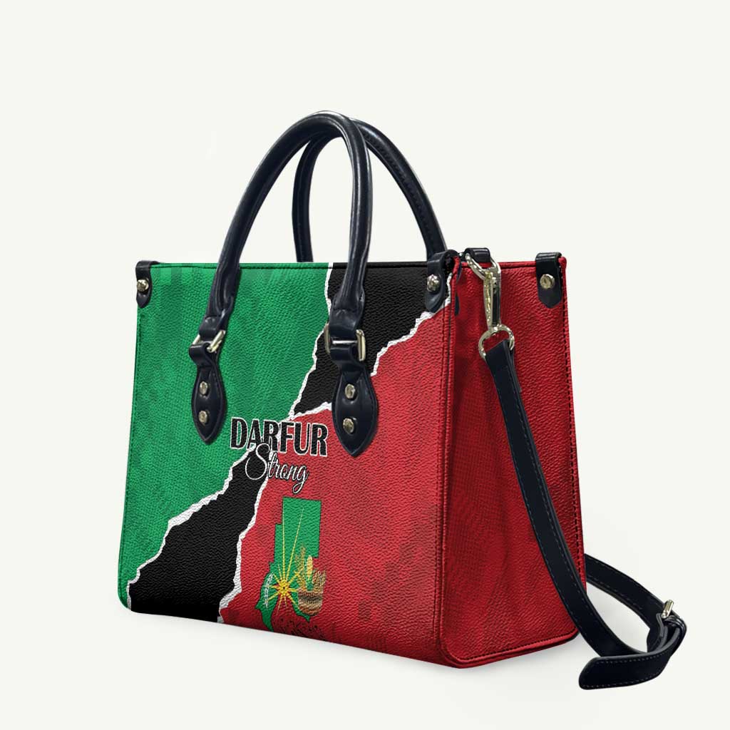 Sudan Leather Bag Darfur Be Strong