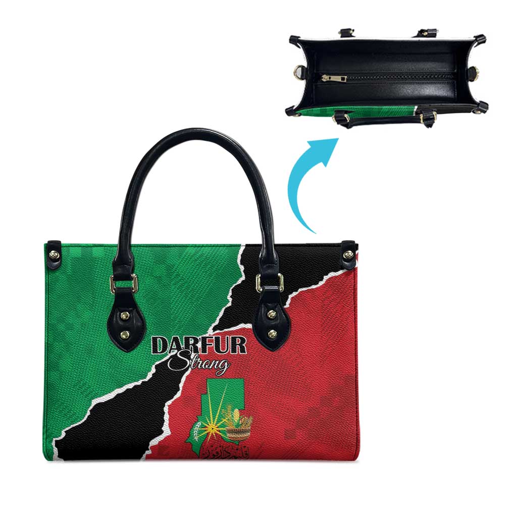 Sudan Leather Bag Darfur Be Strong