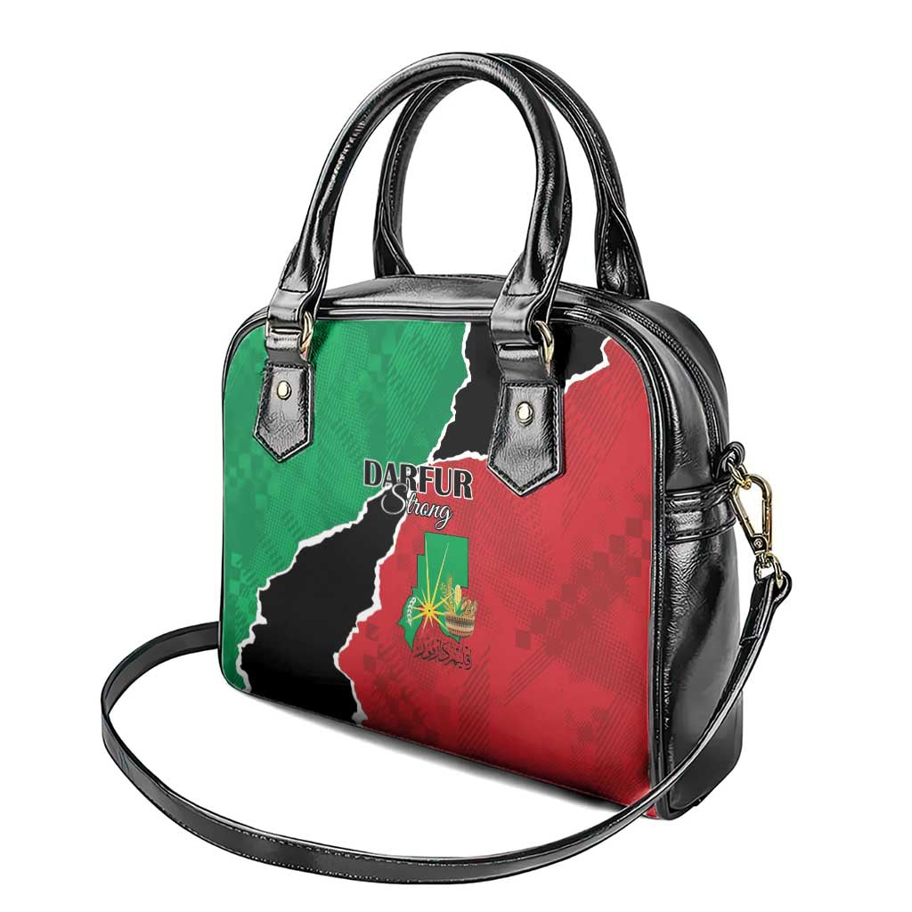 Darfur Sudan Shoulder Handbag Be Strong - African Pride