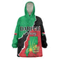 Darfur Sudan Personalized Wearable Blanket Hoodie Be Strong - African Pride