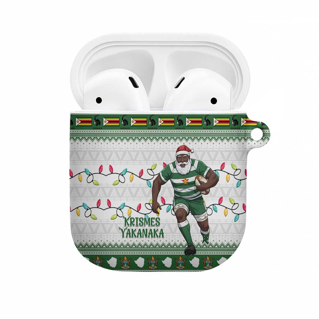 Zimbabwe Rugby Christmas AirPods Case The Sables Krismes Yakanaka