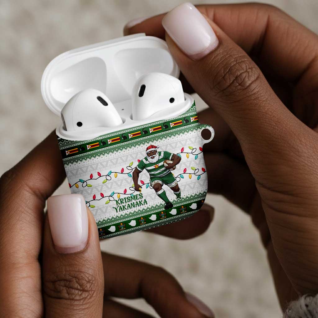 Zimbabwe Rugby Christmas AirPods Case The Sables Krismes Yakanaka