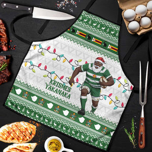Zimbabwe Rugby Christmas Apron The Sables Krismes Yakanaka