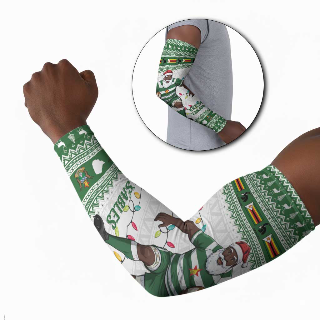 Zimbabwe Rugby Christmas Arm Sleeves The Sables Krismes Yakanaka