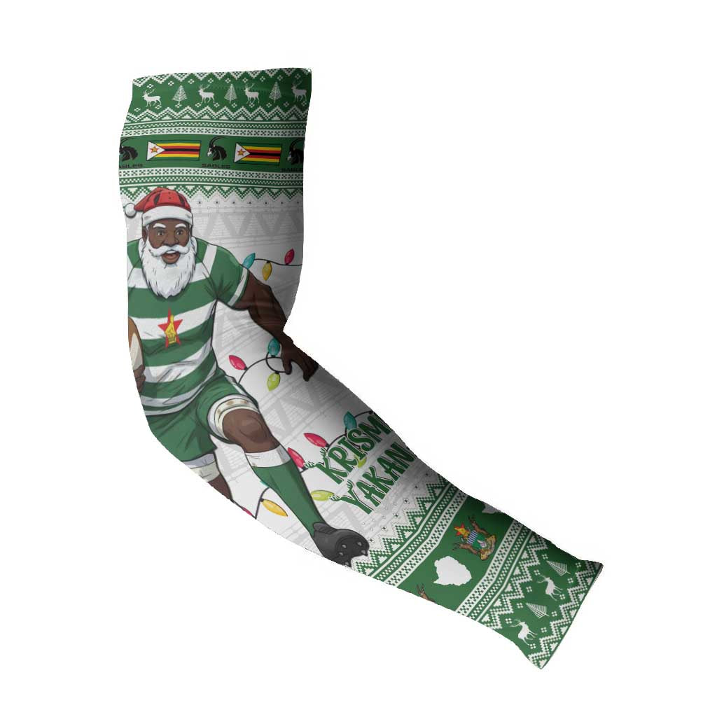 Zimbabwe Rugby Christmas Arm Sleeves The Sables Krismes Yakanaka