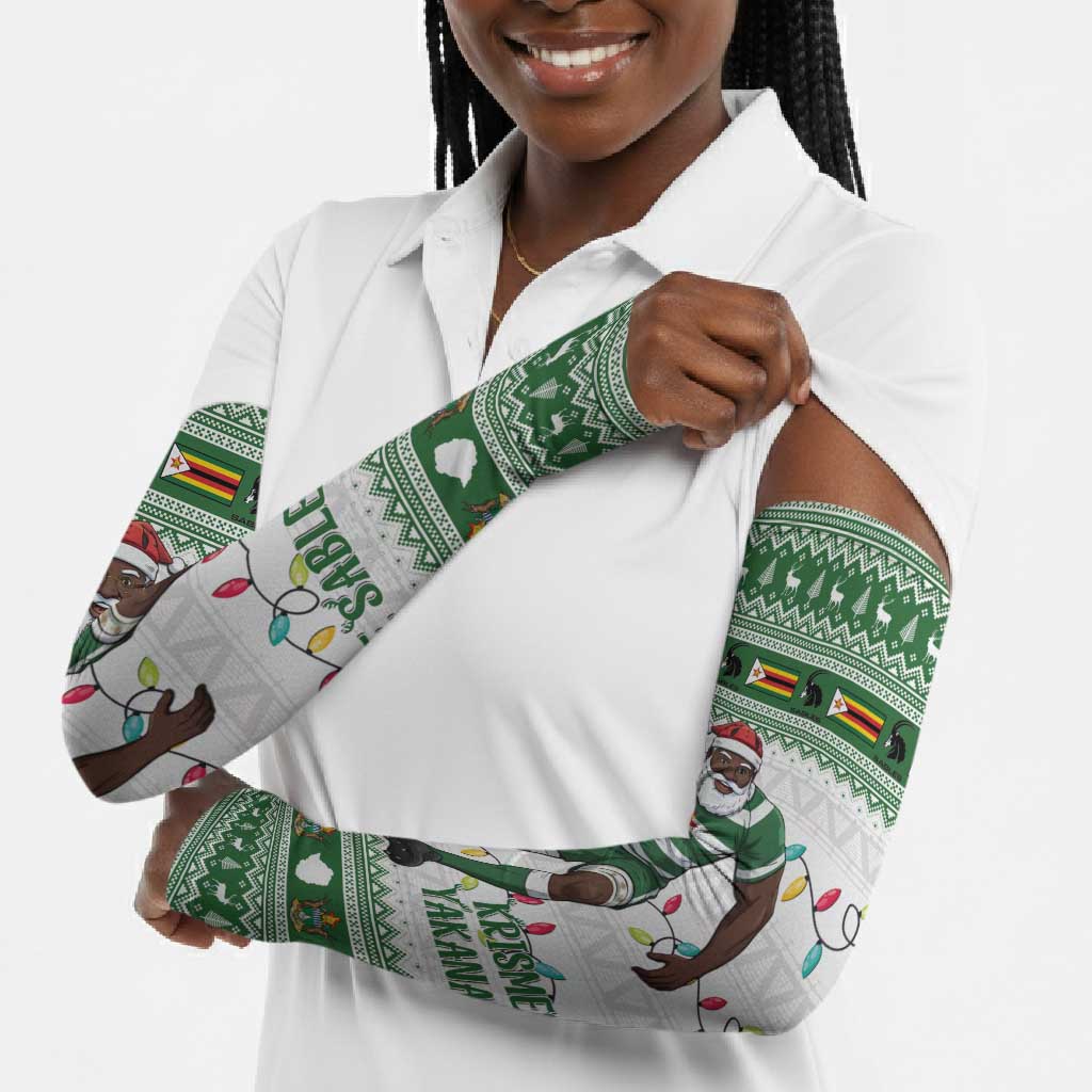 Zimbabwe Rugby Christmas Arm Sleeves The Sables Krismes Yakanaka