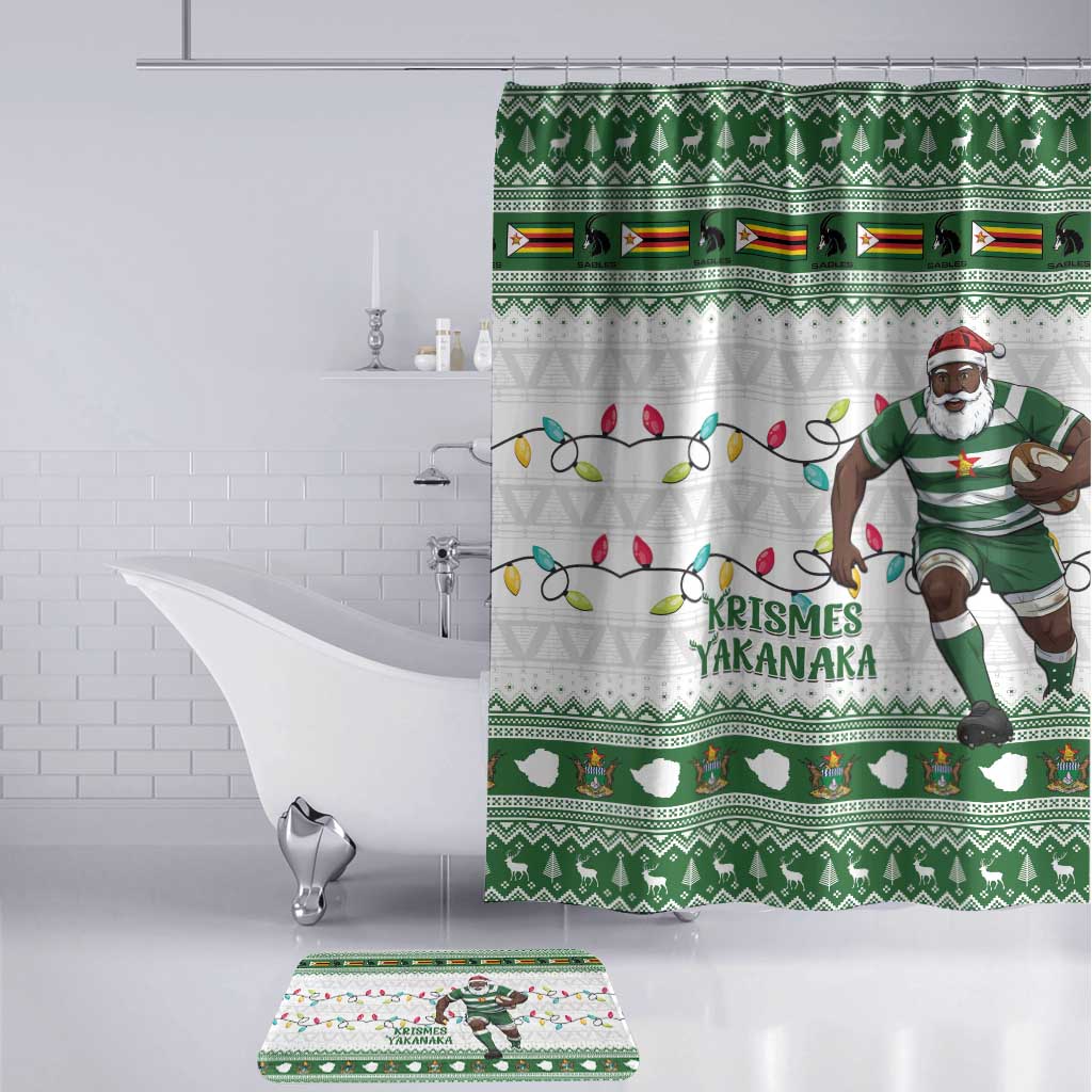Zimbabwe Rugby Christmas Bathroom Set The Sables Krismes Yakanaka
