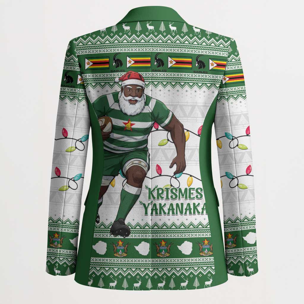 Zimbabwe Rugby Christmas Blazer The Sables Krismes Yakanaka