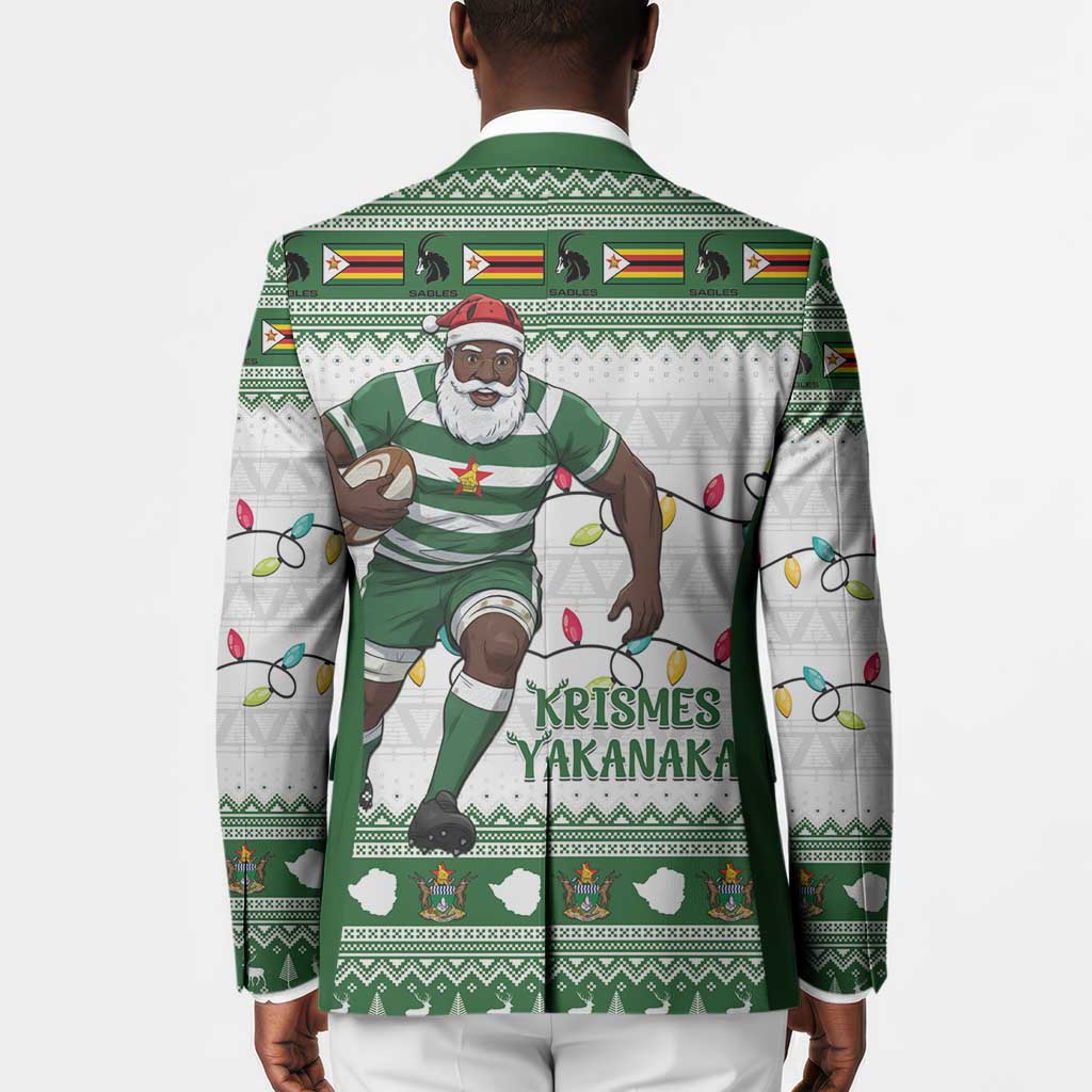 Zimbabwe Rugby Christmas Blazer The Sables Krismes Yakanaka