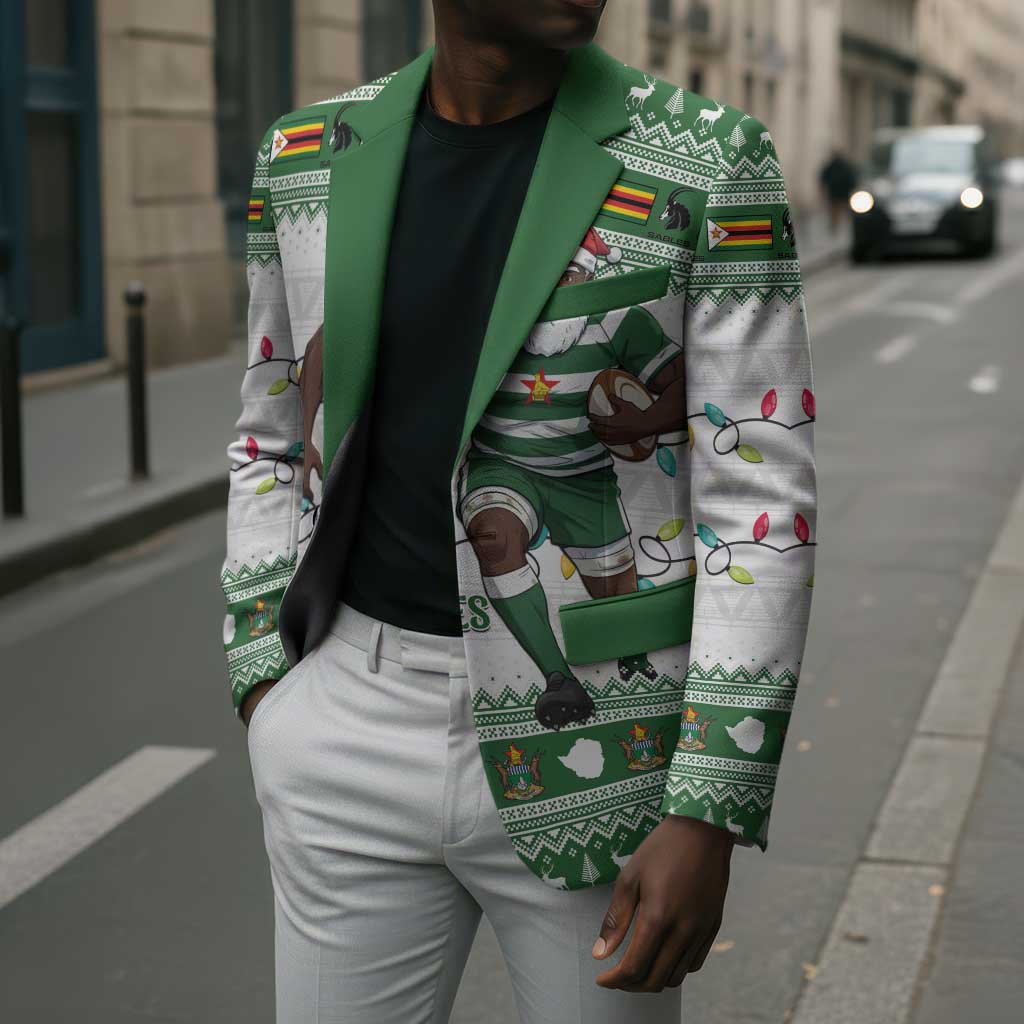 Zimbabwe Rugby Christmas Blazer The Sables Krismes Yakanaka