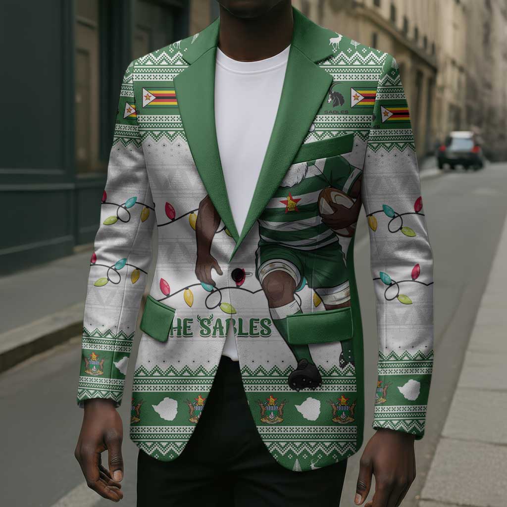 Zimbabwe Rugby Christmas Blazer The Sables Krismes Yakanaka