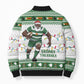 Zimbabwe Rugby Christmas Bomber Puffer Jacket The Sables Krismes Yakanaka