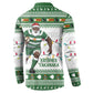 Zimbabwe Rugby Christmas Button Sweatshirt The Sables Krismes Yakanaka