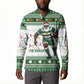Zimbabwe Rugby Christmas Button Sweatshirt The Sables Krismes Yakanaka