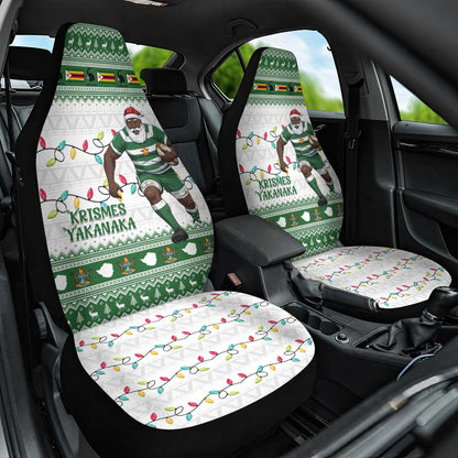 Afro Christmas Rugby Zimbabwe Car Seat Cover The Sables Krismes Yakanaka - African Pride