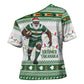 Zimbabwe Rugby Christmas Cross Shoulder Shirt The Sables Krismes Yakanaka