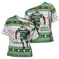 Zimbabwe Rugby Christmas Cross Shoulder Shirt The Sables Krismes Yakanaka