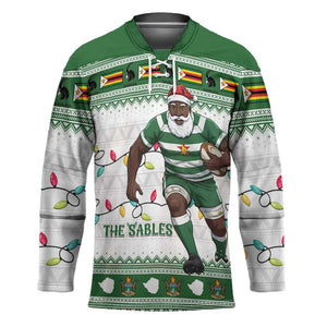 Zimbabwe Rugby Christmas Hockey Jersey The Sables Krismes Yakanaka