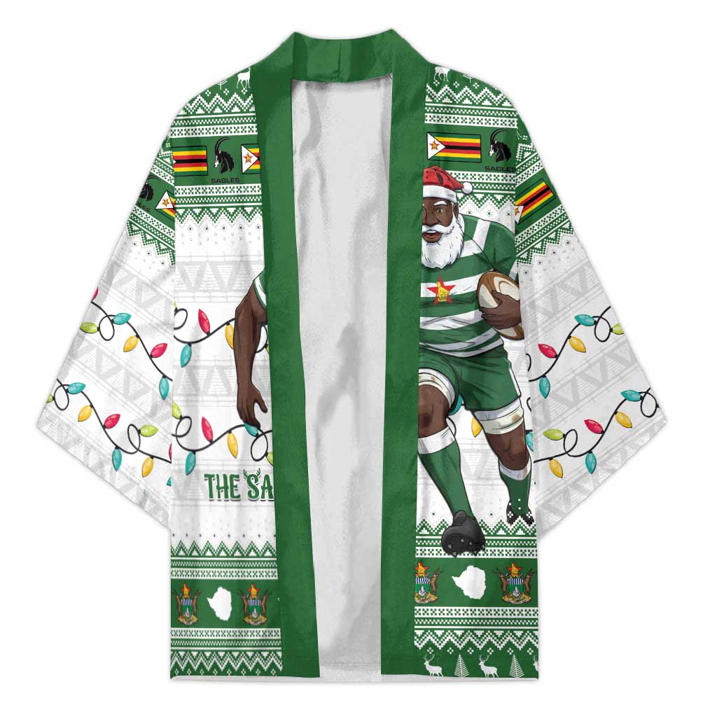 Zimbabwe Rugby Christmas Kimono The Sables Krismes Yakanaka