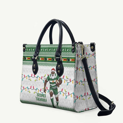 Zimbabwe Rugby Christmas Leather Bag The Sables Krismes Yakanaka