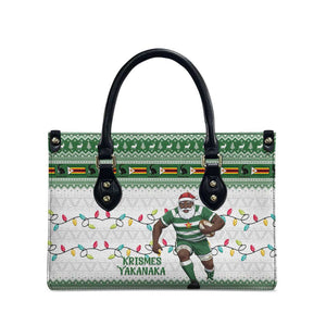 Zimbabwe Rugby Christmas Leather Bag The Sables Krismes Yakanaka