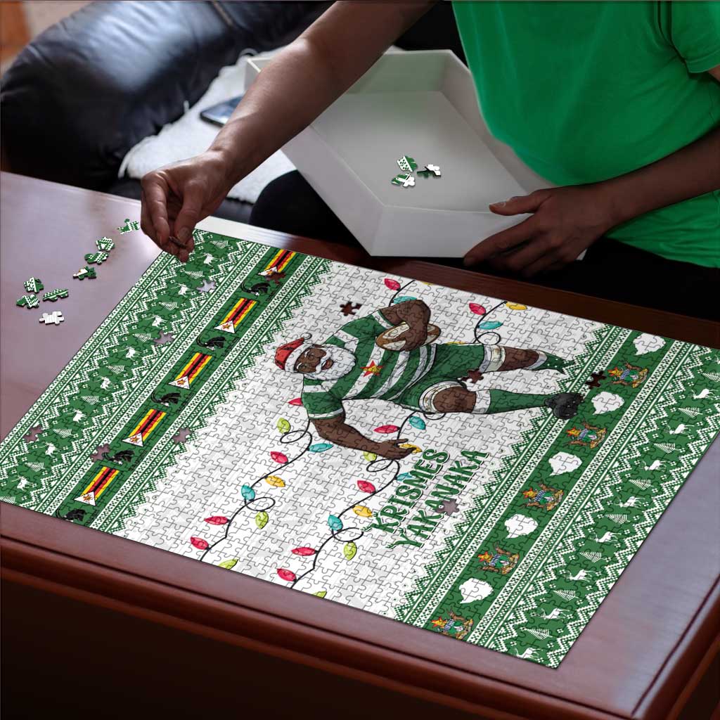 Zimbabwe Rugby Christmas Puzzle The Sables Krismes Yakanaka