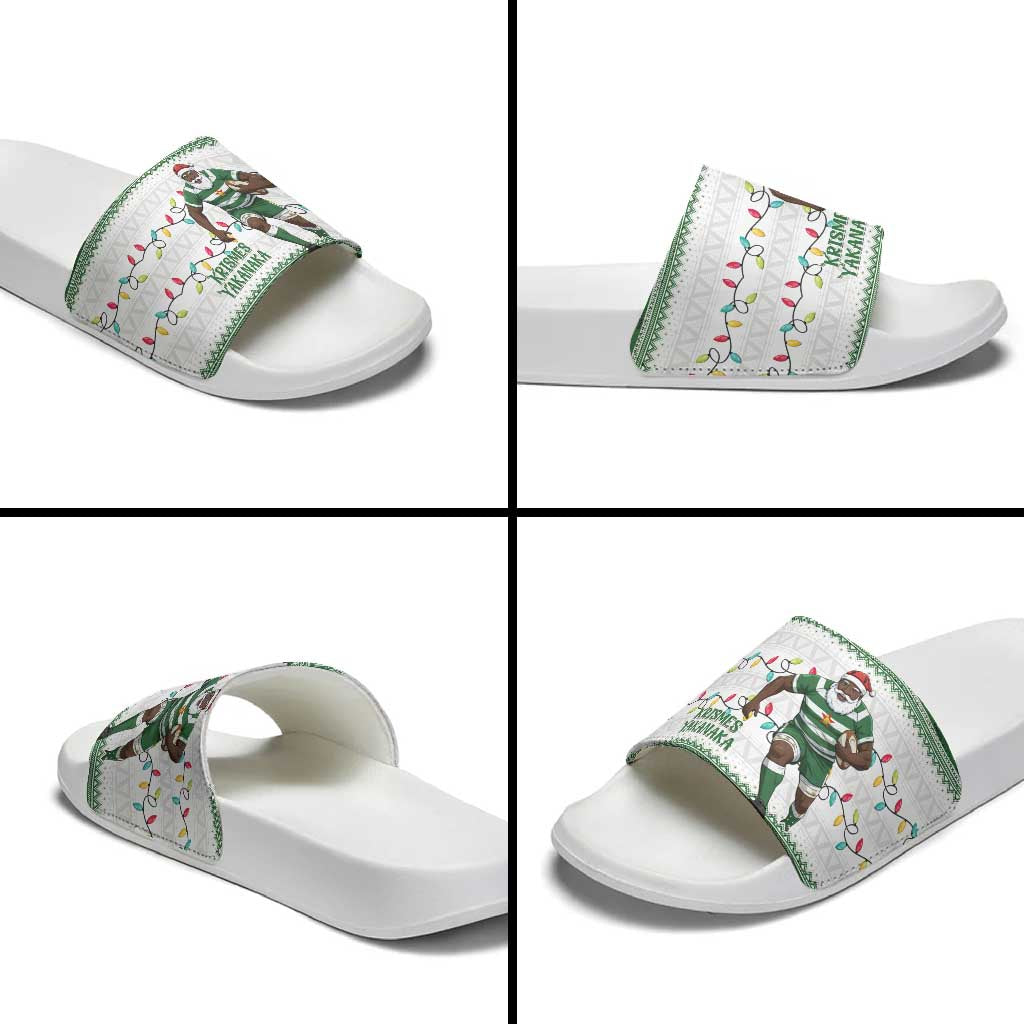 Zimbabwe Rugby Christmas Slide Sandals The Sables Krismes Yakanaka