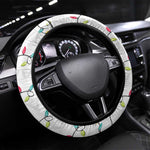 Afro Christmas Rugby Zimbabwe Steering Wheel Cover The Sables Krismes Yakanaka - African Pride