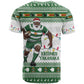 Afro Christmas Rugby Zimbabwe T shirt The Sables Krismes Yakanaka - African Pride