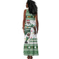 Afro Christmas Rugby Zimbabwe Tank Maxi Dress The Sables Krismes Yakanaka - African Pride