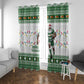 Afro Christmas Rugby Zimbabwe Window Curtain The Sables Krismes Yakanaka - African Pride