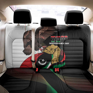 Afro Libya Back Car Seat Cover Arabian Eagle - Independence Day